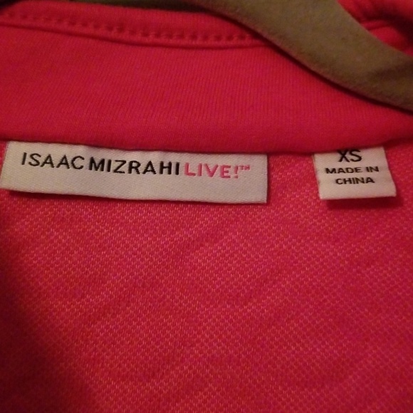 NWOT Isaac Mizrahi Quilted Mandarin Collar Jacket - Picture 4 of 4